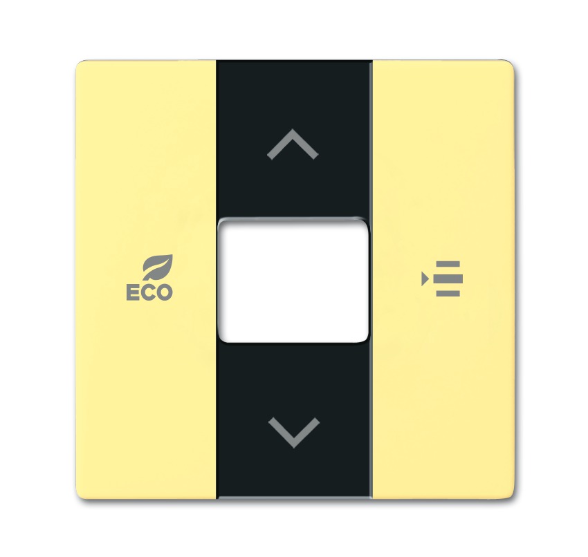 Накладка контроллера фанкойлов, цвет sahara/жёлтый