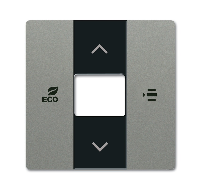 Накладка контроллера фанкойлов, цвет meteor/серый металлик