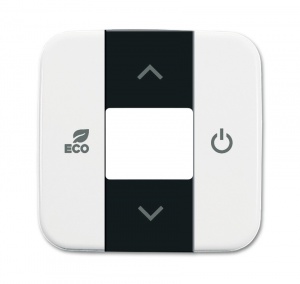 Накладка терморегулятора, Reflex, альпийский белый