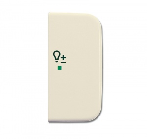 Клавиша двойная правая, светорегулятор, BD, слоновая кость