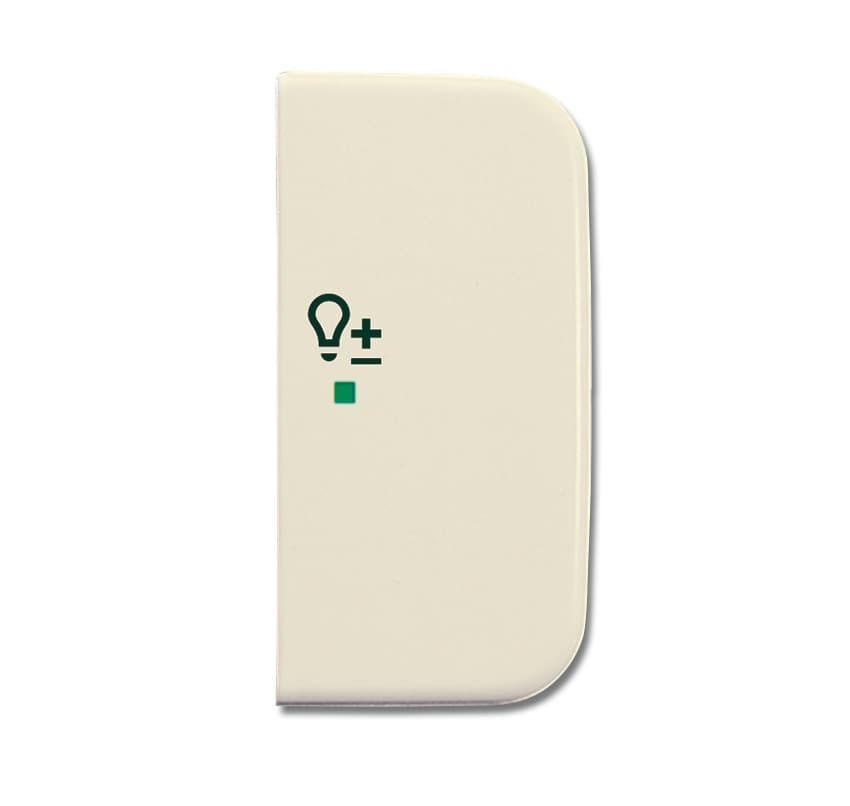 Клавиша двойная правая, светорегулятор, BD, слоновая кость