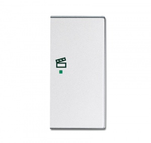 Клавиша двойная правая, сцена, future, серебристый алюминий