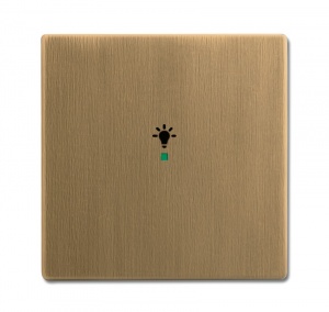 Клавиша одинарная, освещение, Династия, латунь античная