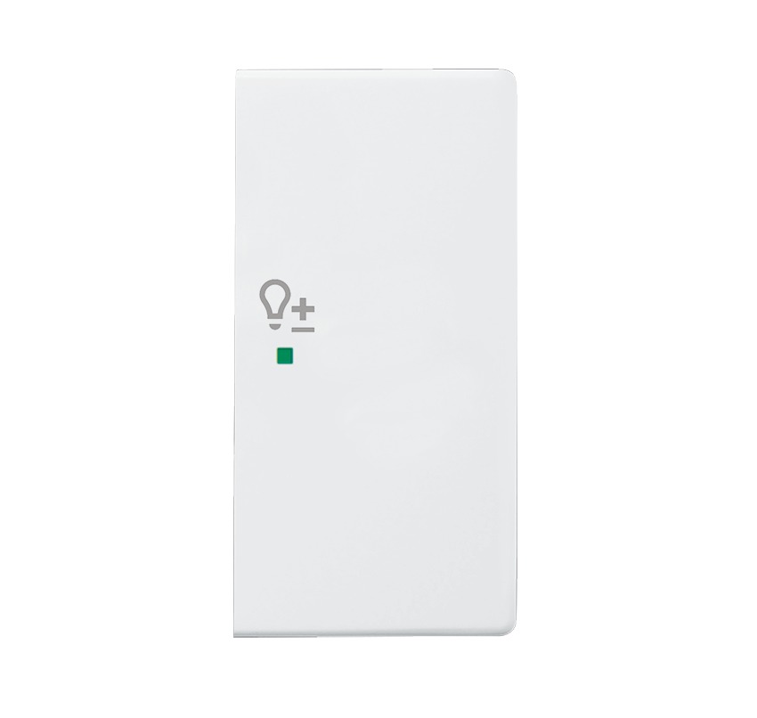 Клавиша двойная правая, светорегулятор, future, белый