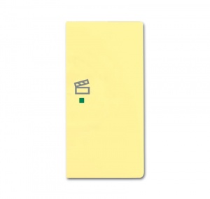 Клавиша двойная правая, сцена, future, цвет sahara/жёлтый