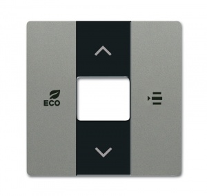 Накладка контроллера фанкойлов, цвет meteor/серый металлик