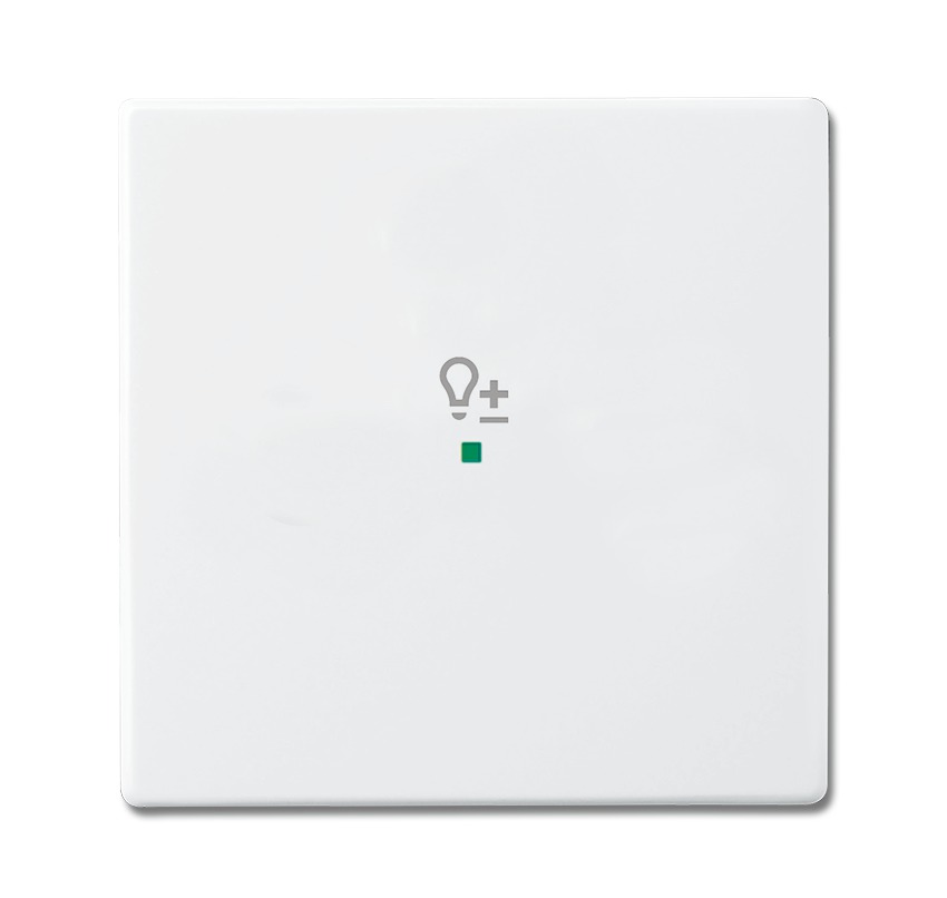 Клавиша одинарная, светорегулятор, future, белый