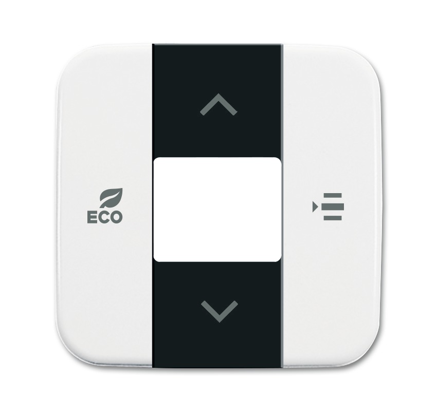 Накладка контроллера фанкойлов, цвет альпийский белый