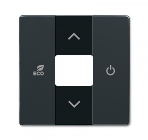 Накладка терморегулятора, future, антрацит