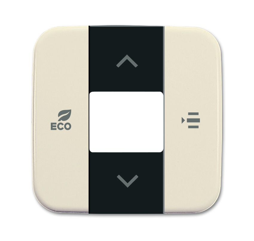 Накладка контроллера фанкойлов, цвет слоновая кость