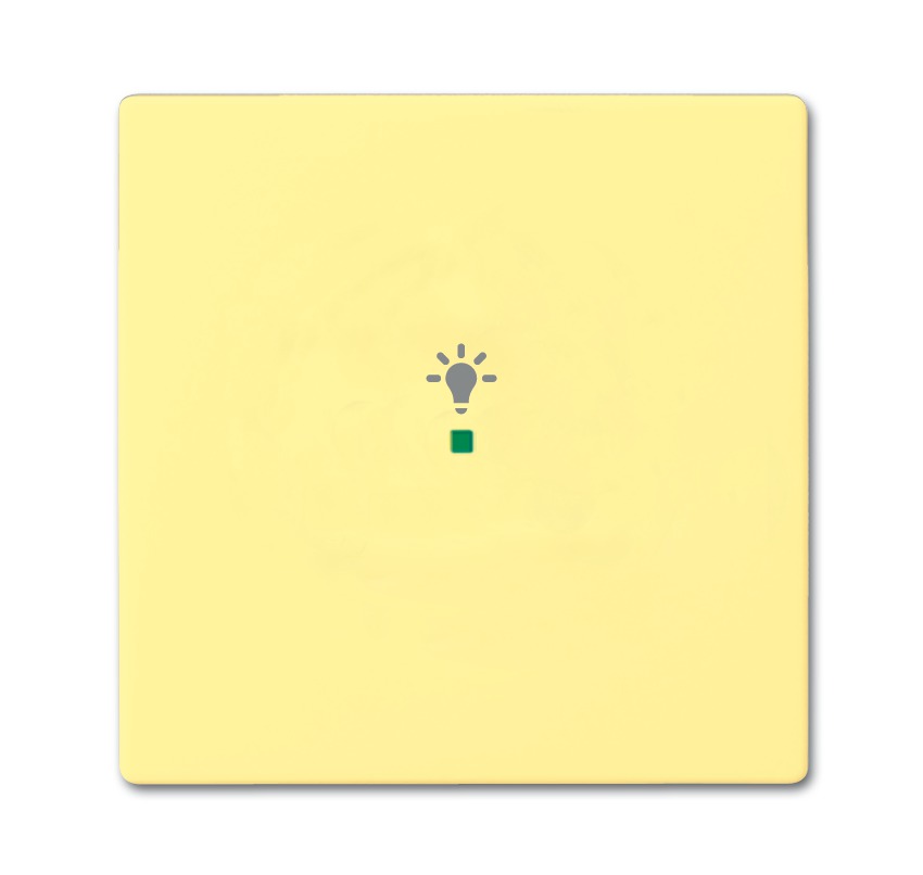 Клавиша одинарная, освещение, future, цвет sahara/жёлтый