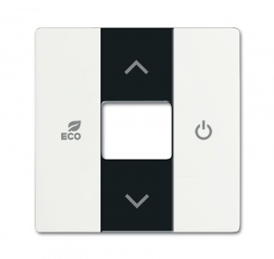 Накладка терморегулятора, future, цвет белый бархат