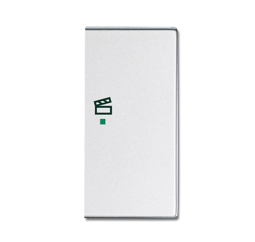 Клавиша двойная правая, сцена, future, серебристый алюминий