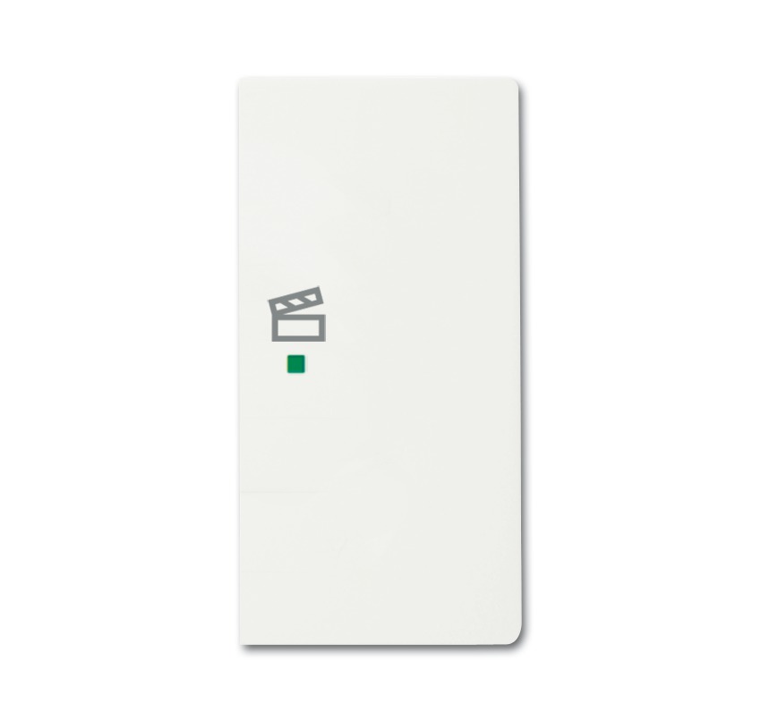 Клавиша двойная правая, сцена, future, цвет белый бархат