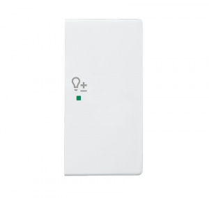 Клавиша двойная правая, светорегулятор, future, белый