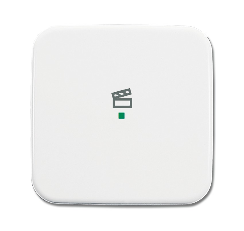 Клавиша одинарная, сцена, Reflex, альпийский белый