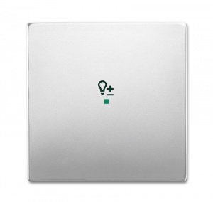 Клавиша одинарная, светорегулятор, future, цвет сталь