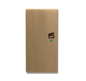 Клавиша двойная левая, сцена, Династия, латунь античная