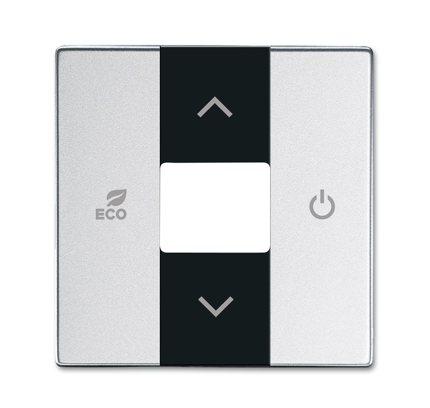 Накладка терморегулятора, future, серебристый алюминий