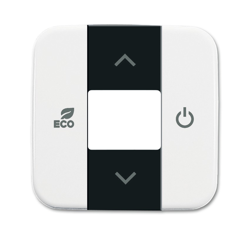 Накладка терморегулятора, Reflex, альпийский белый