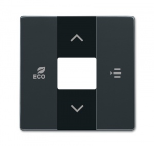 Накладка контроллера фанкойлов, цвет антрацит