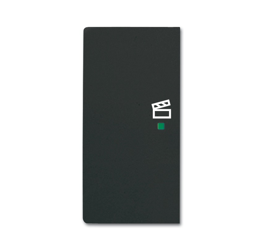 Клавиша двойная левая, сцена, future, цвет чёрный бархат