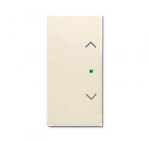 Клавиша двойная, жалюзи, future, цвет слоновая кость